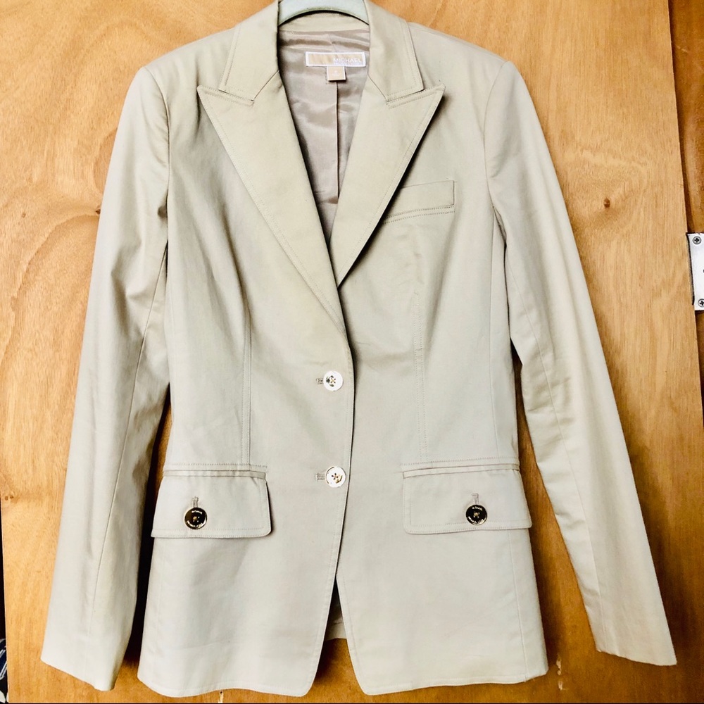 MICHAEL Michael Kors Cream/Tan Blazer